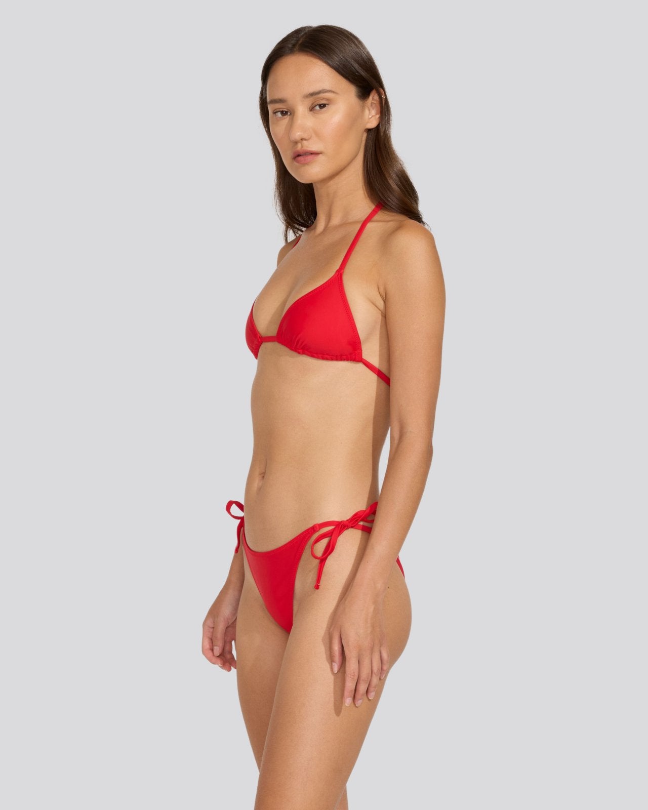 The Iris Bikini Bottom - Solid & Striped