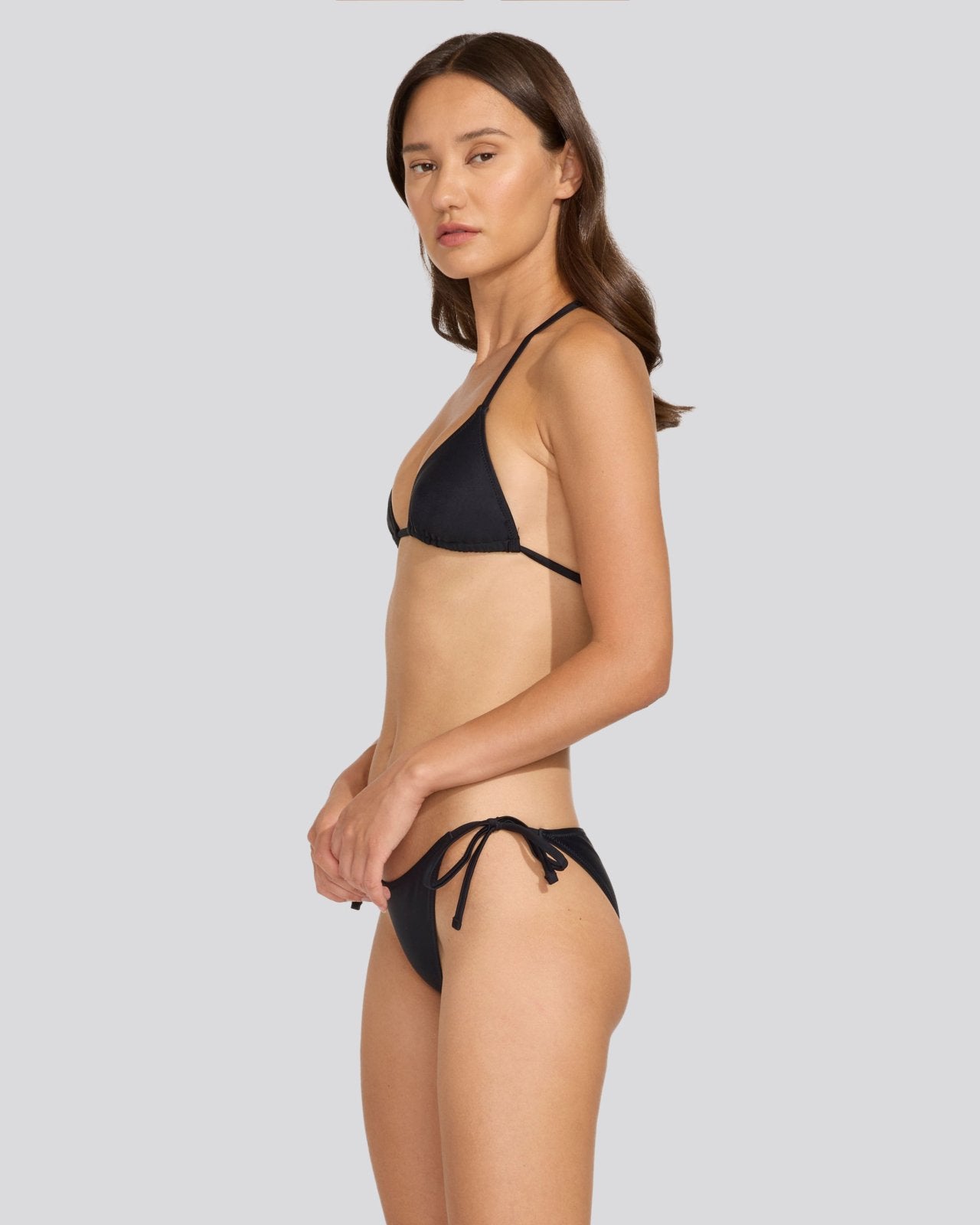 The Iris Bikini Bottom - Solid & Striped