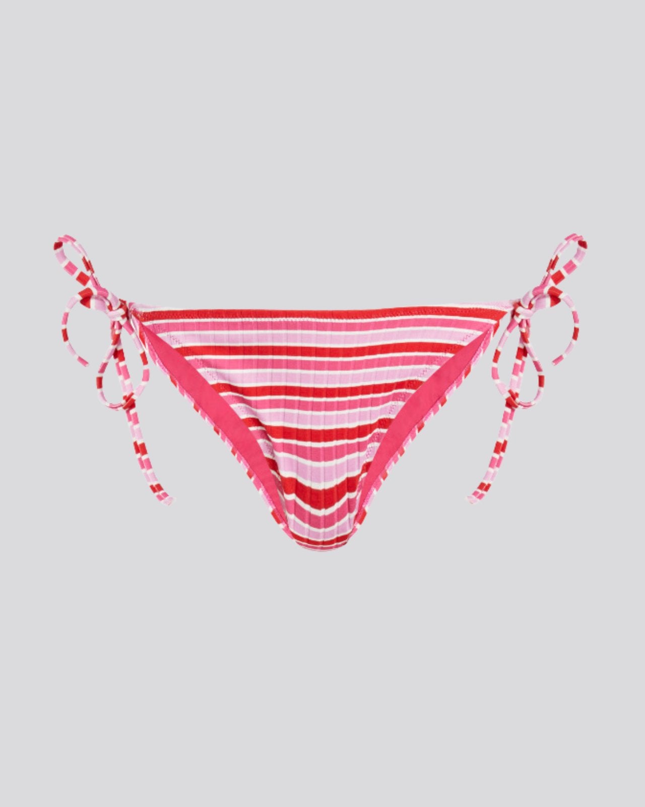 The Iris Ribbed Bikini Bottom - Solid & Striped