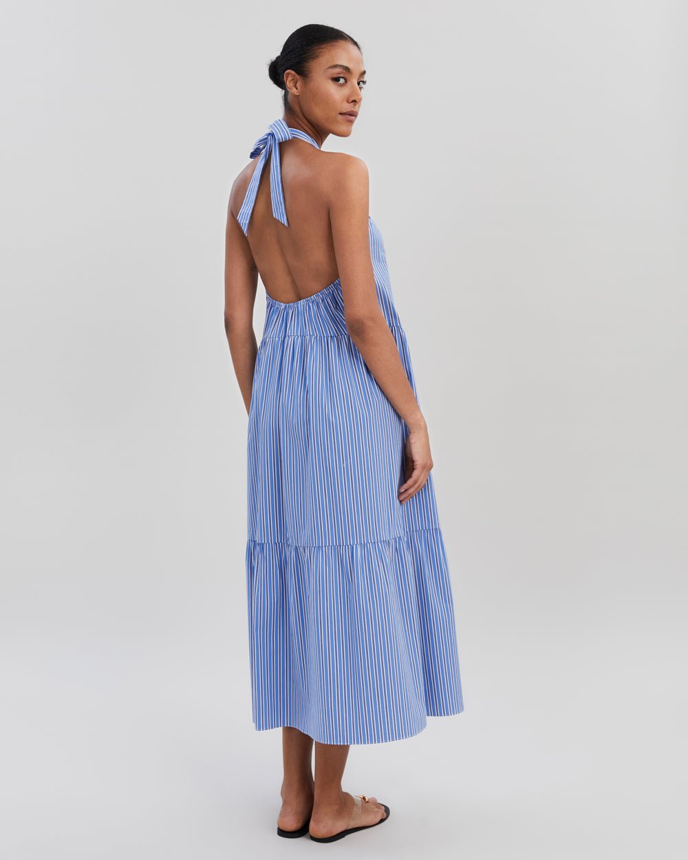 The Kai Dress - Solid & Striped