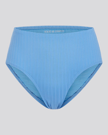 Lilo Ribbed Bikini Bottom Marina Blue