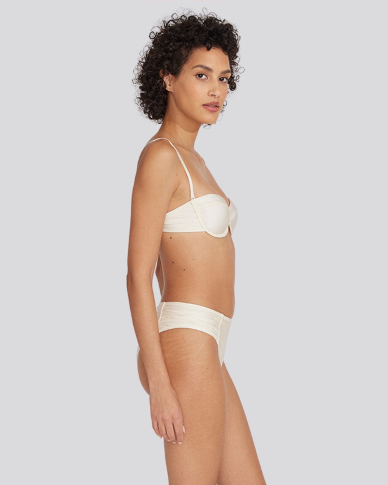 The Maisie Bikini Bottom - Solid & Striped