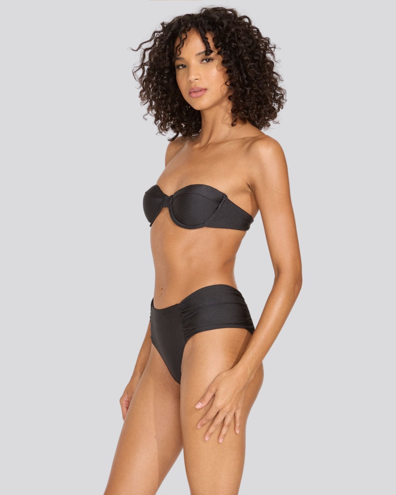 The Maisie Bikini Bottom - Solid & Striped