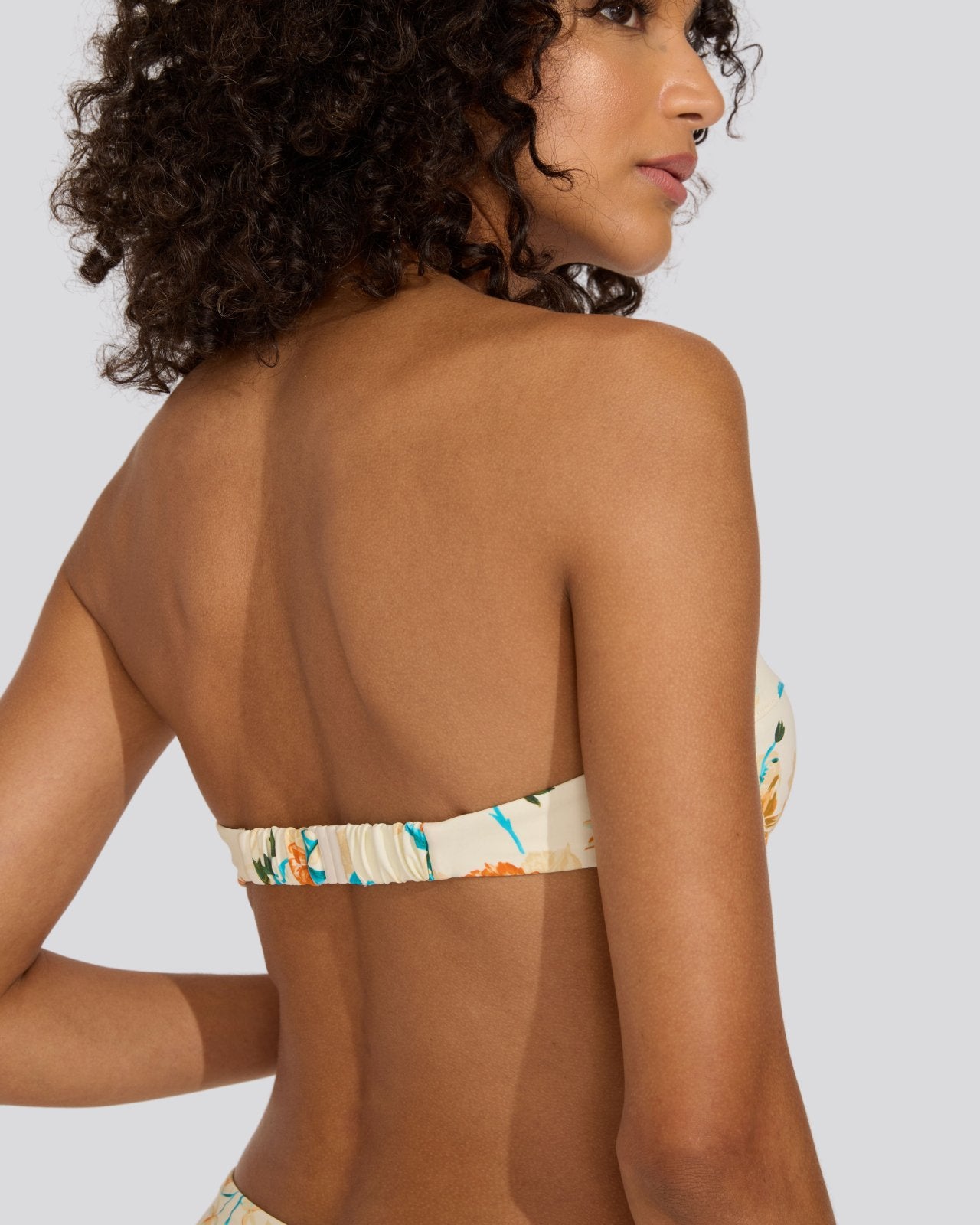 The Maisie Bikini Top - Solid & Striped