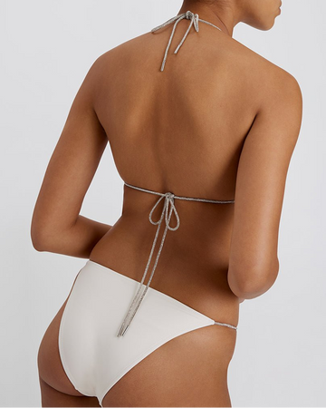 Morgan Rhinestone Bikini Bottom Brule