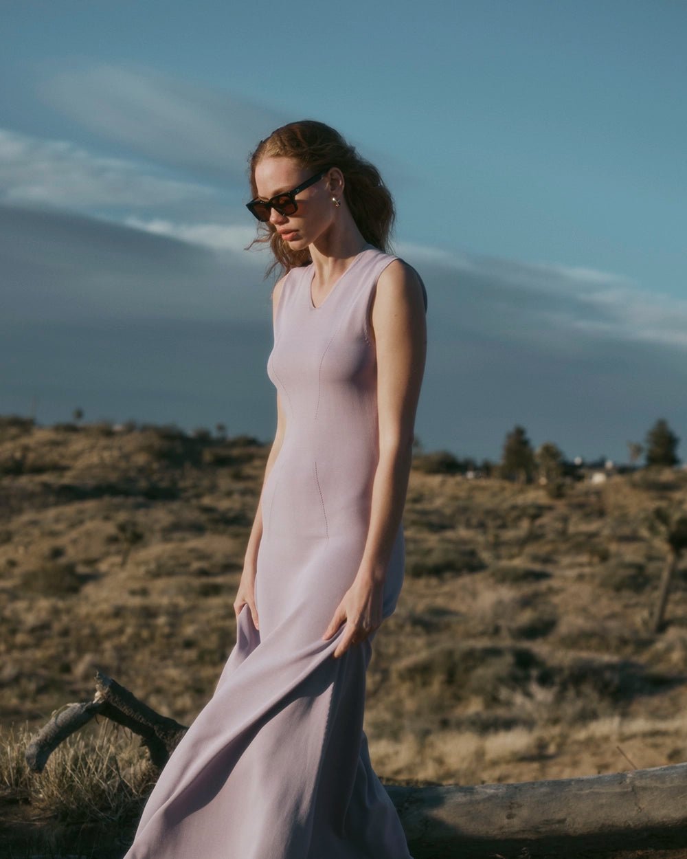 The Nadia Dress - Solid & Striped