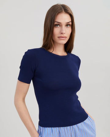 Riada T-Shirt French Navy
