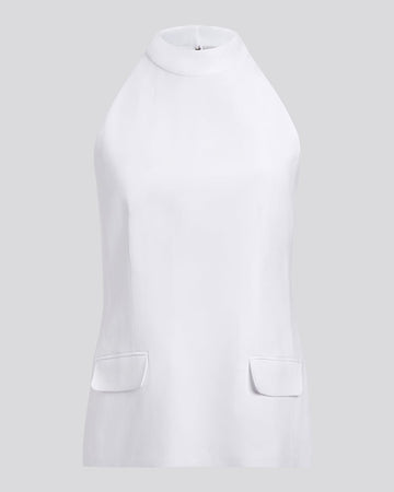 Ronit Sleeveless Top Optic White
