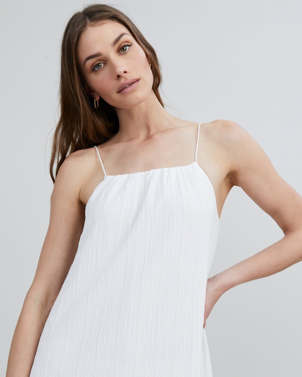 The Sarai Dress - Solid & Striped