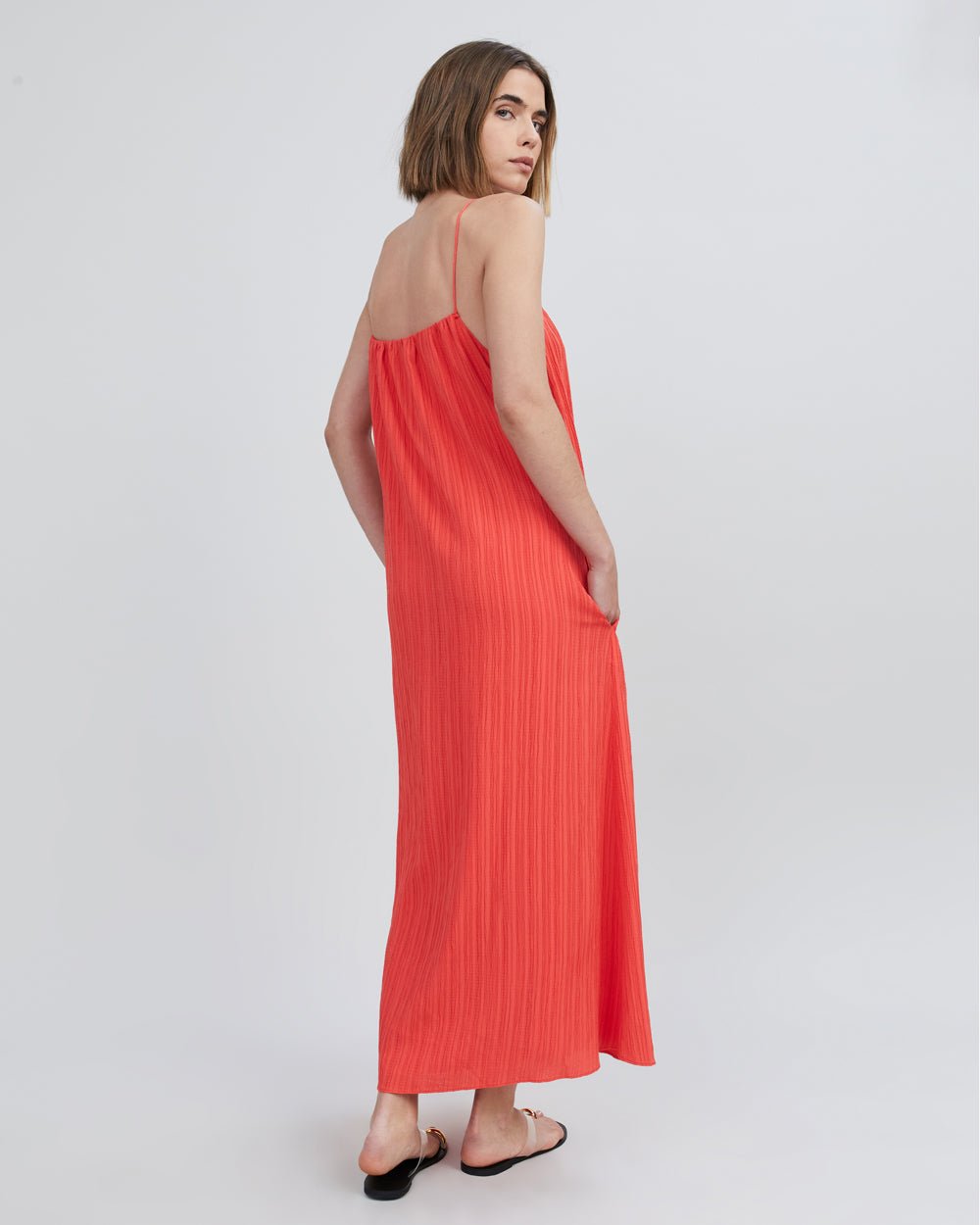 The Sarai Dress - Solid & Striped