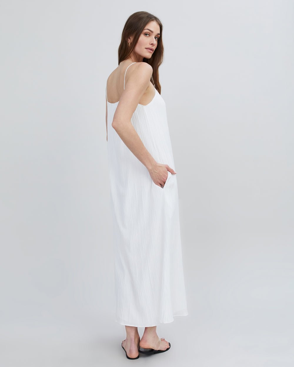 The Sarai Dress - Solid & Striped