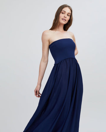 The Strapless Soglio Dress