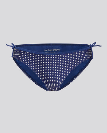 Sydney Bikini Bottom Midnight Blue Polka Dot