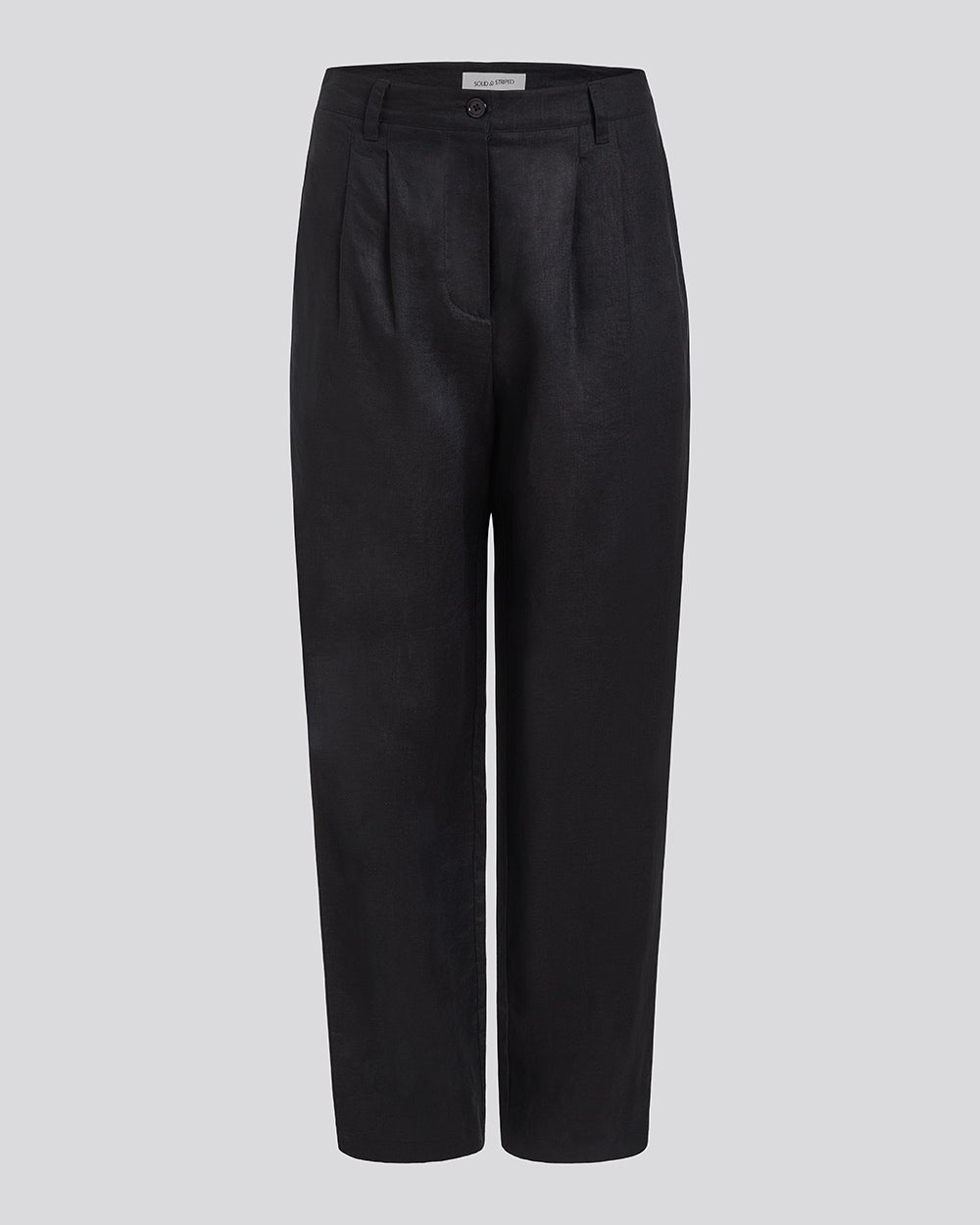 The Taline Linen Pant - Solid & Striped