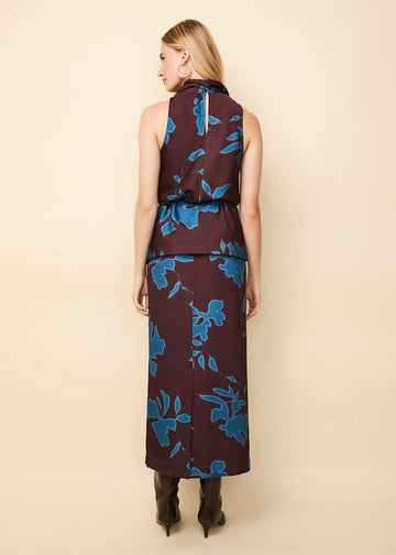 Valencia Skirt Abstract Floral