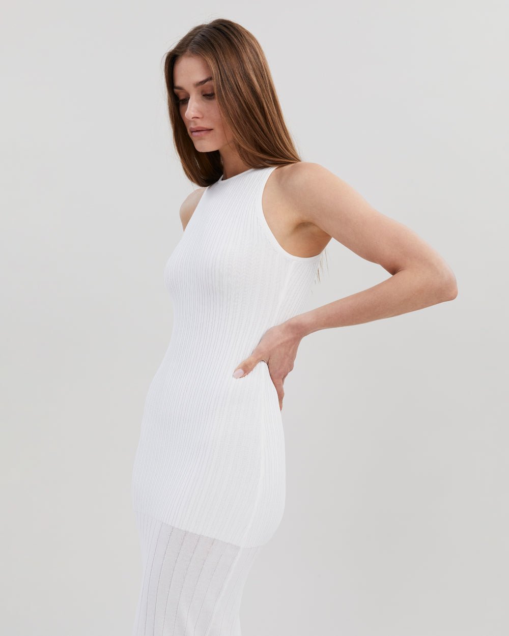 The Varena Dress - Solid & Striped