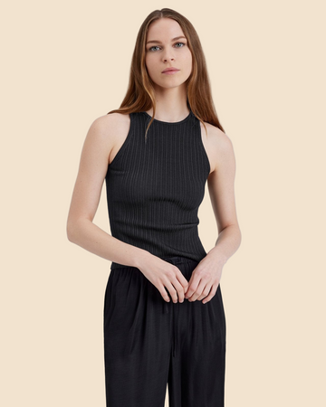 Varena Tank Noir
