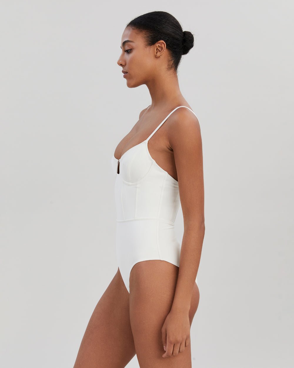 The Veronica One Piece - Solid & Striped