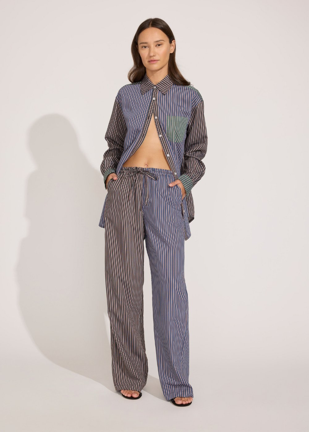 The Allegra Pant - Solid & Striped