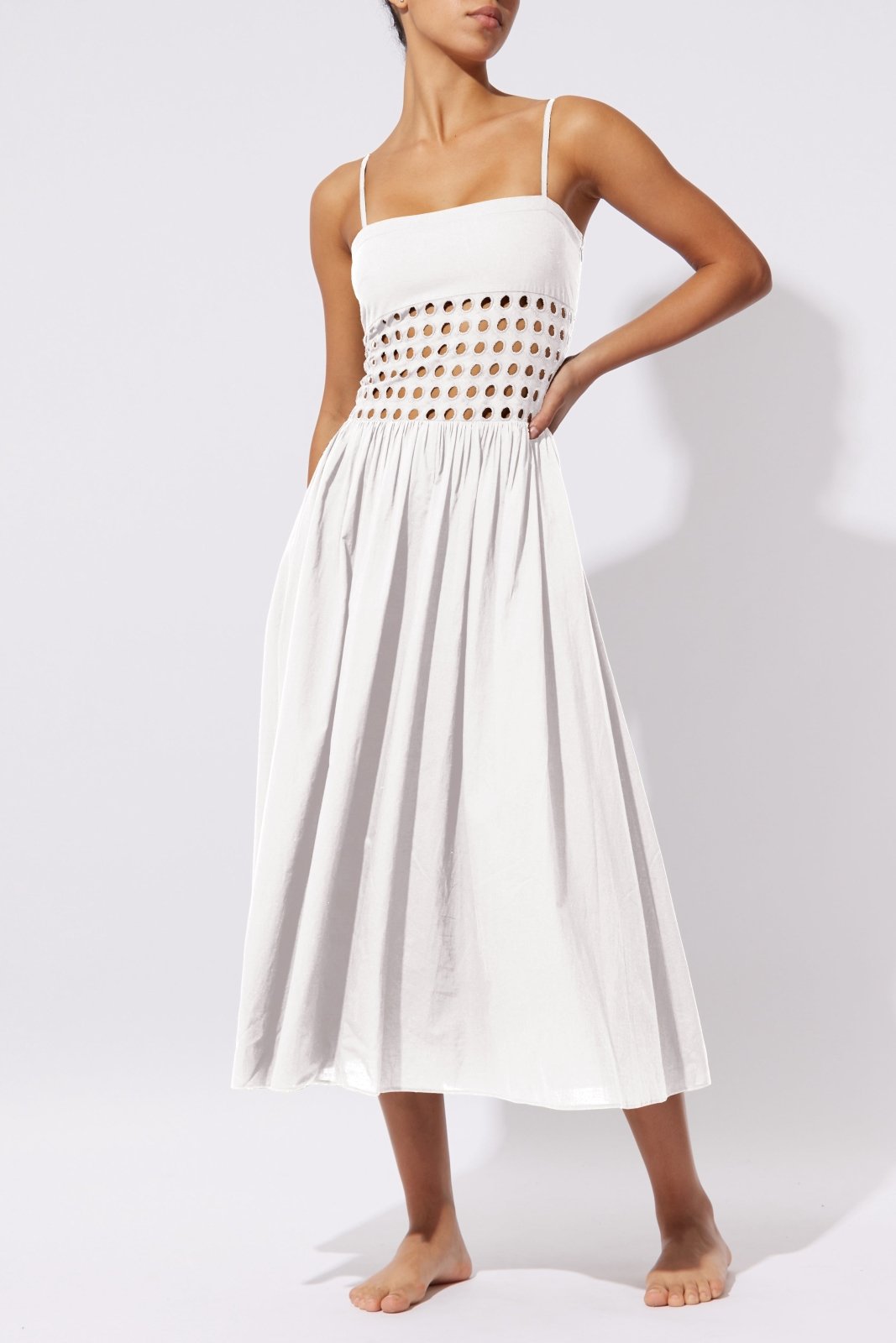 The Amelia Dress - Solid & Striped