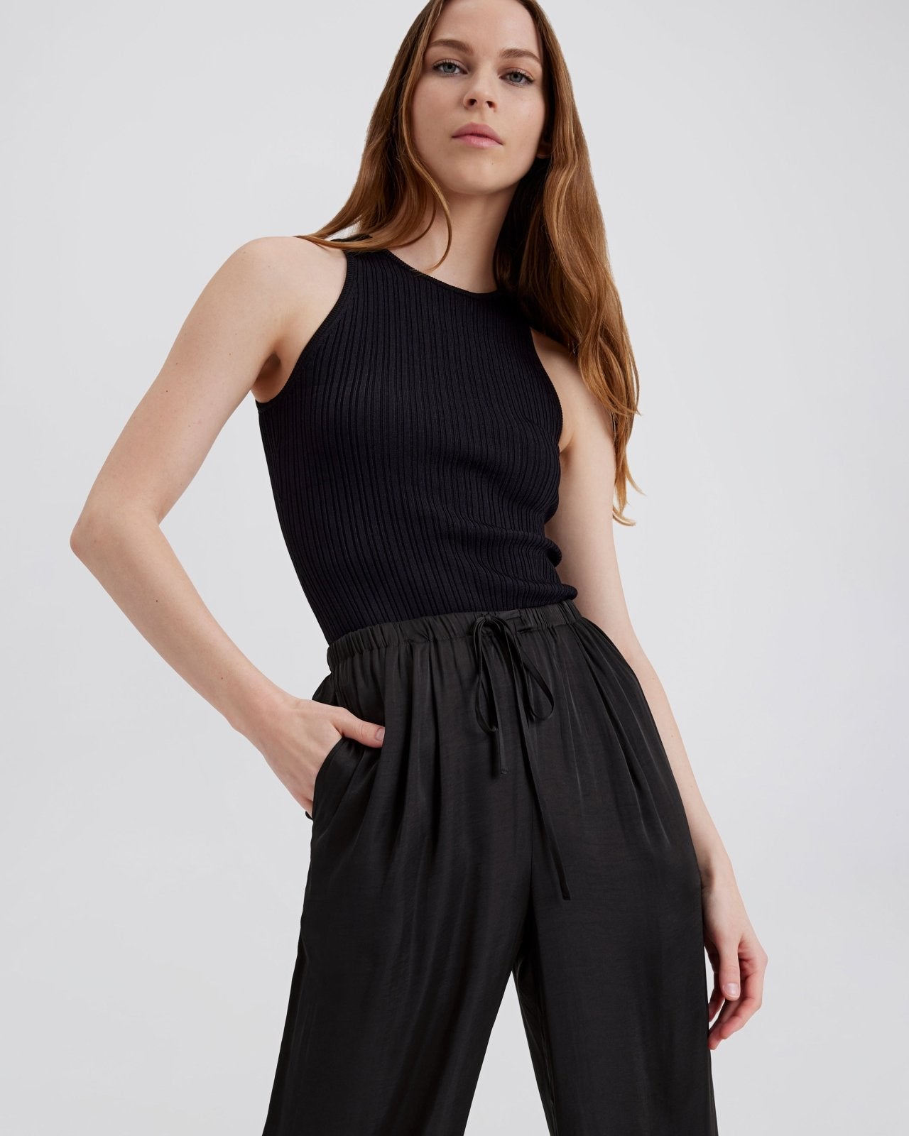The Ashling Pant - Solid & Striped