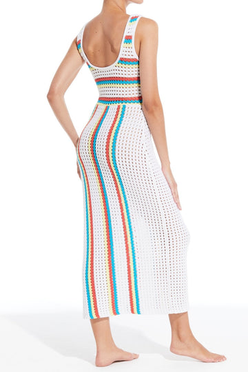 The Aubrey Dress - Solid & Striped