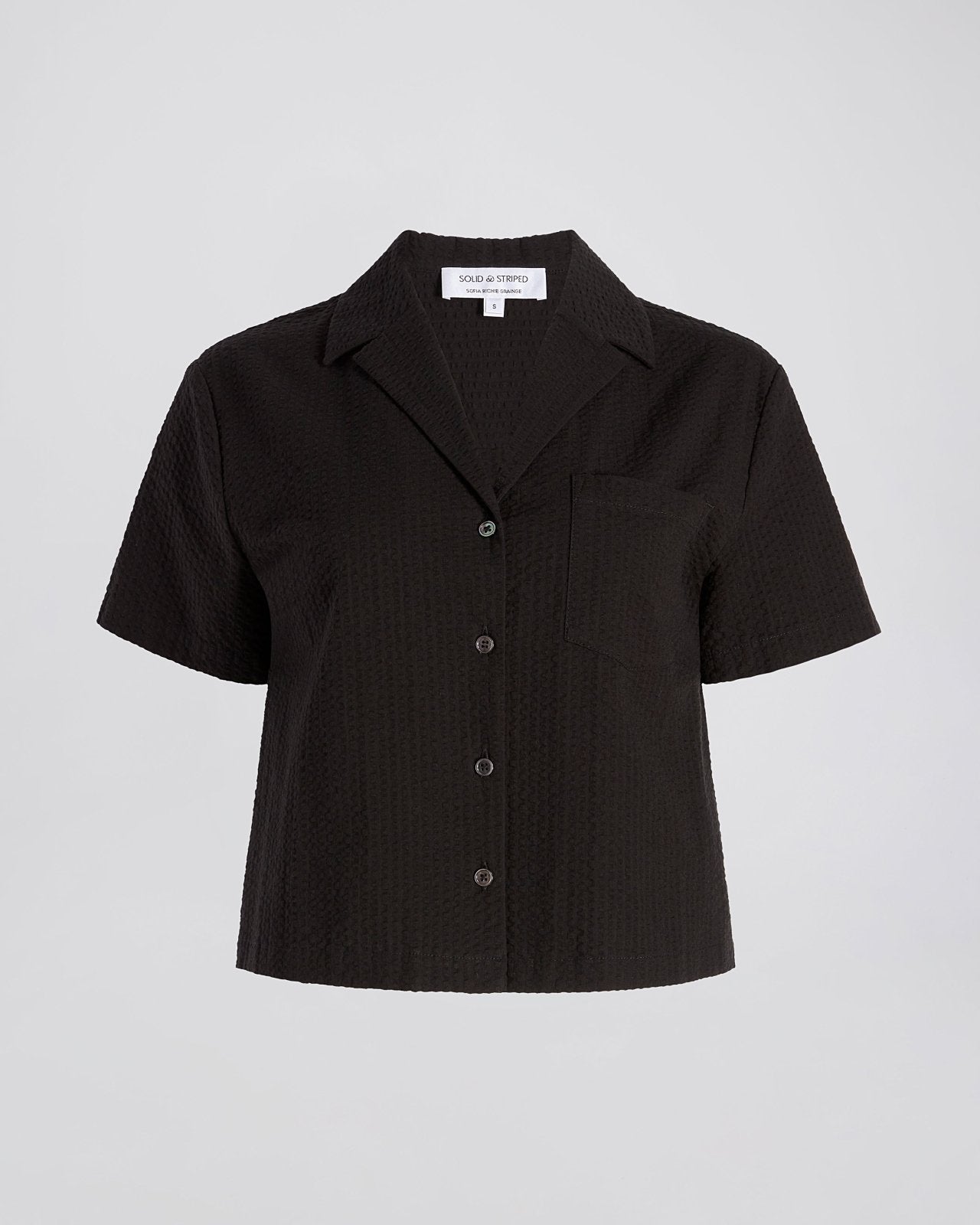 The Brandy Seersucker Shirt - Solid & Striped