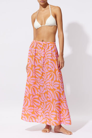 The Brie Eyelet Maxi Skirt