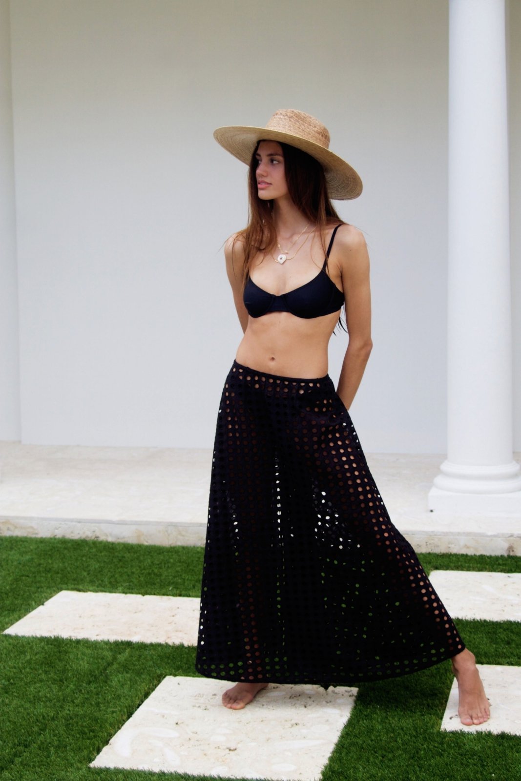 The Brie Skirt - Solid & Striped