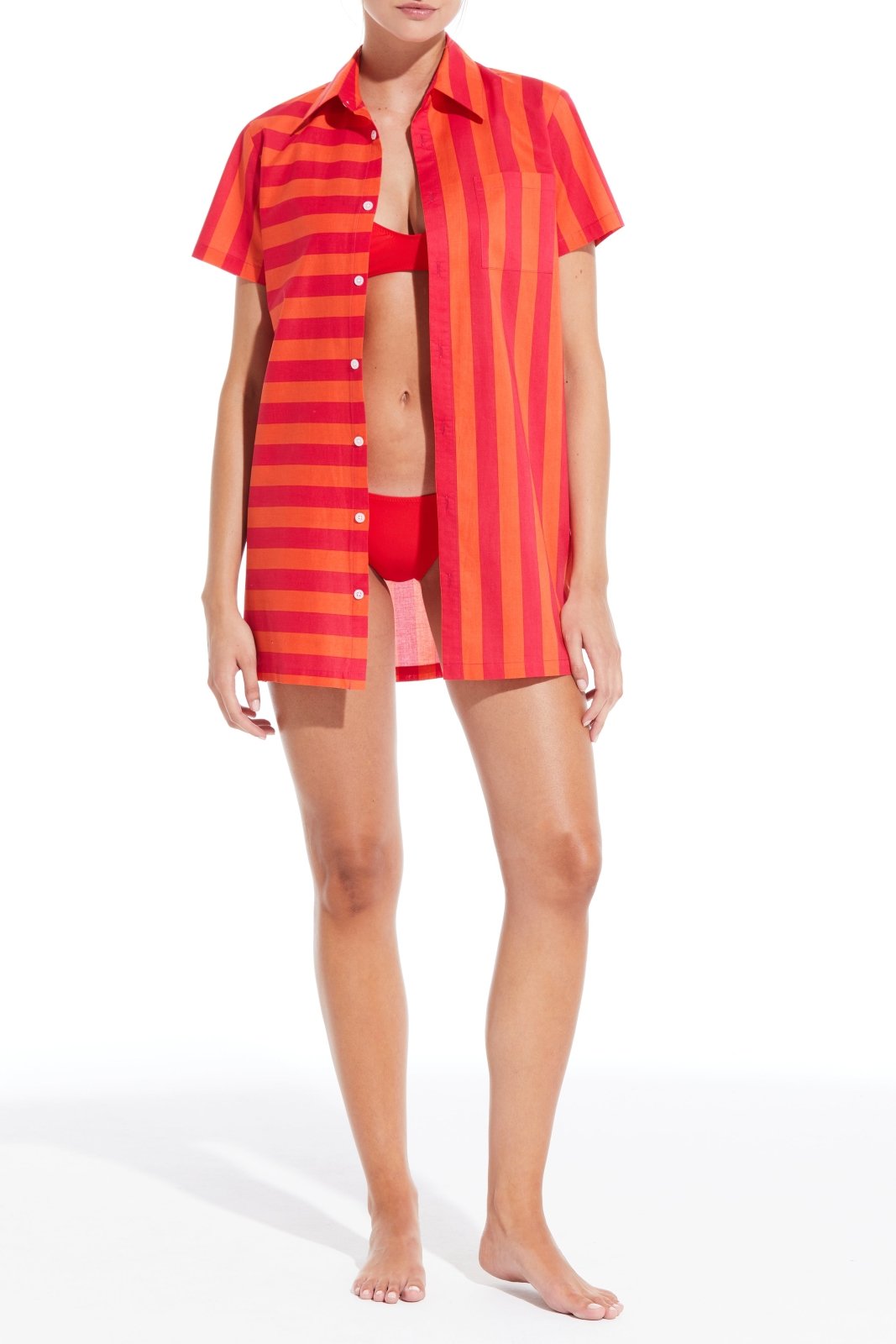 The Cabana Dress - Solid & Striped