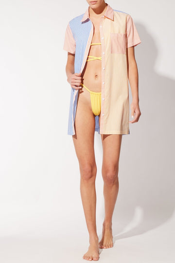 Cabana Dress Pacific Blue/Marmalade/Buttercup