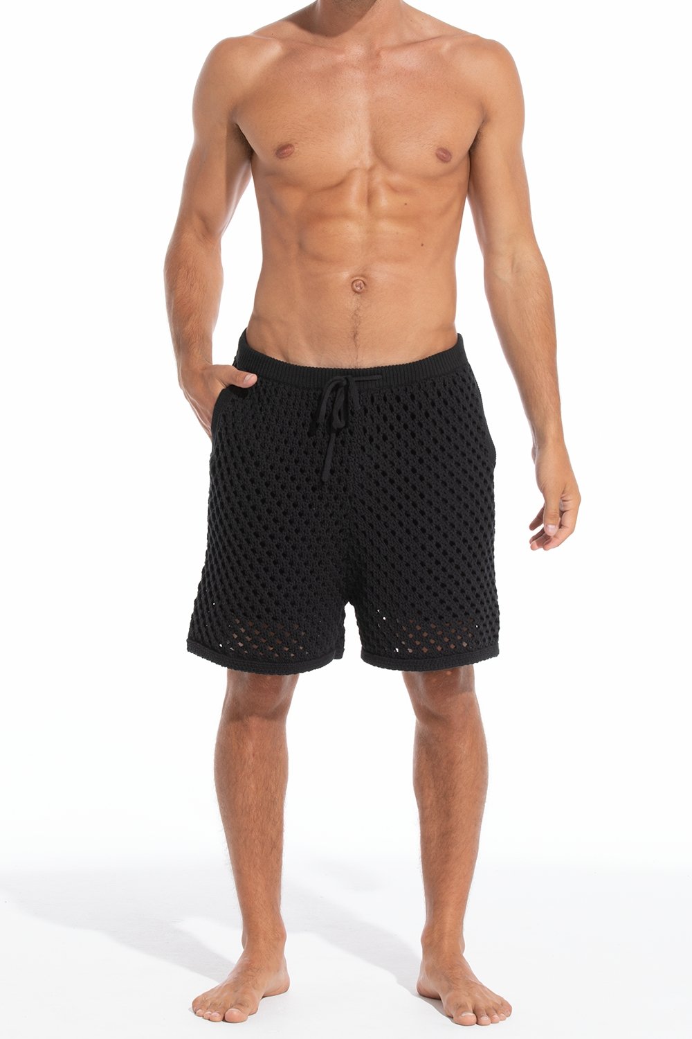 The Crochet Short - Solid & Striped