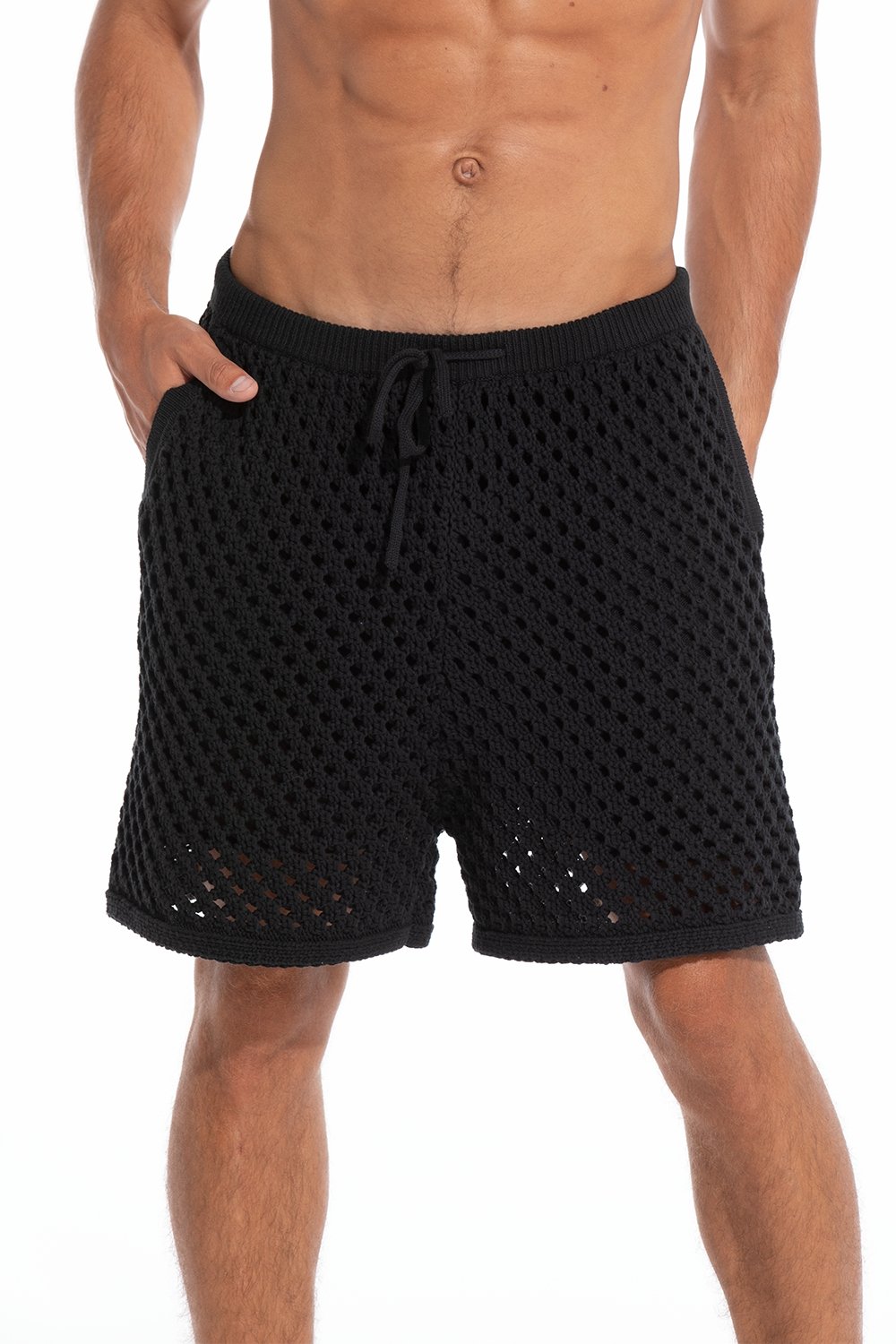 The Crochet Short - Solid & Striped