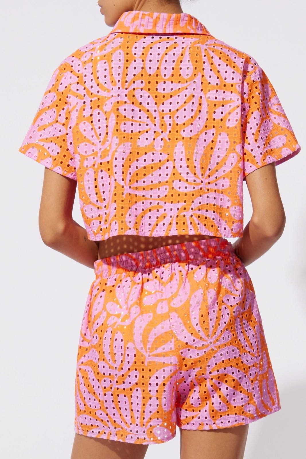 The Cropped Cabana Shirt - Solid & Striped