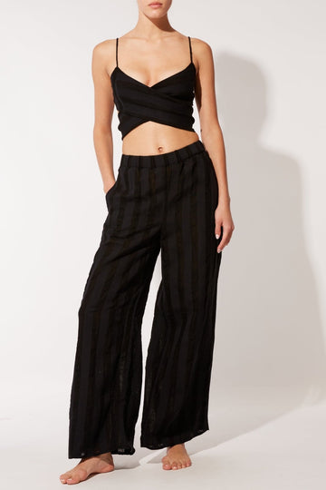 The Delaney Pant - Solid & Striped