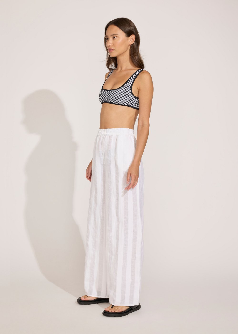 The Delaney Pant - Solid & Striped