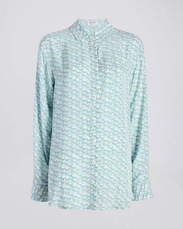 Delmore Button Down Shirt Horse Print