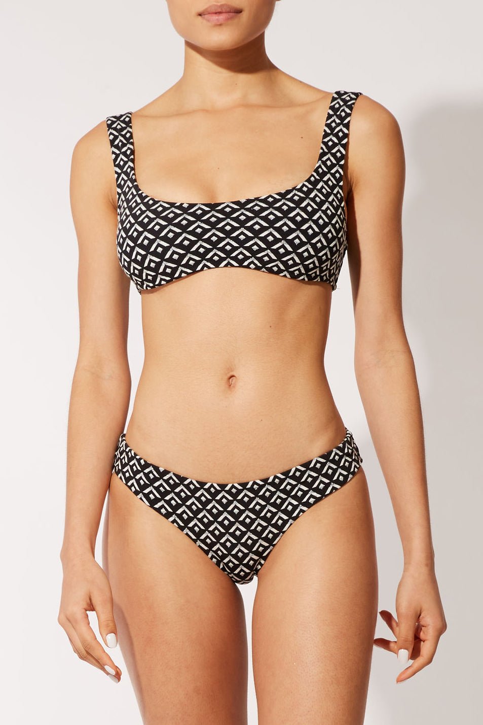 The Elle Bottom - Solid & Striped