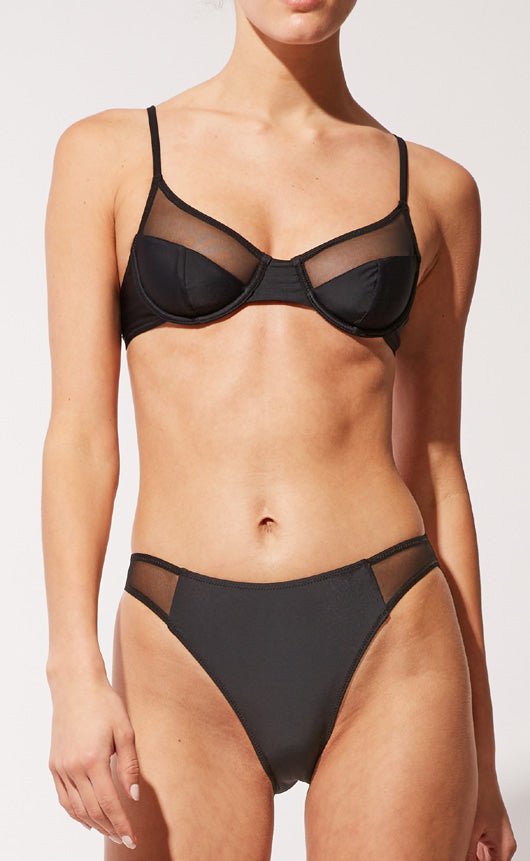 The Emily Bottom - Solid & Striped