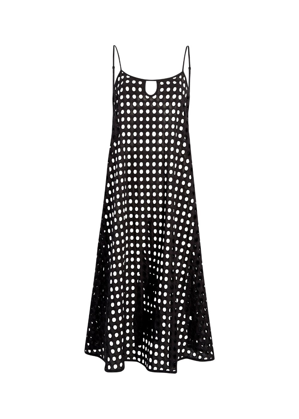 The Eyelet Annika Midi Dress - Solid & Striped