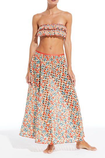 The Brie Eyelet Maxi Skirt
