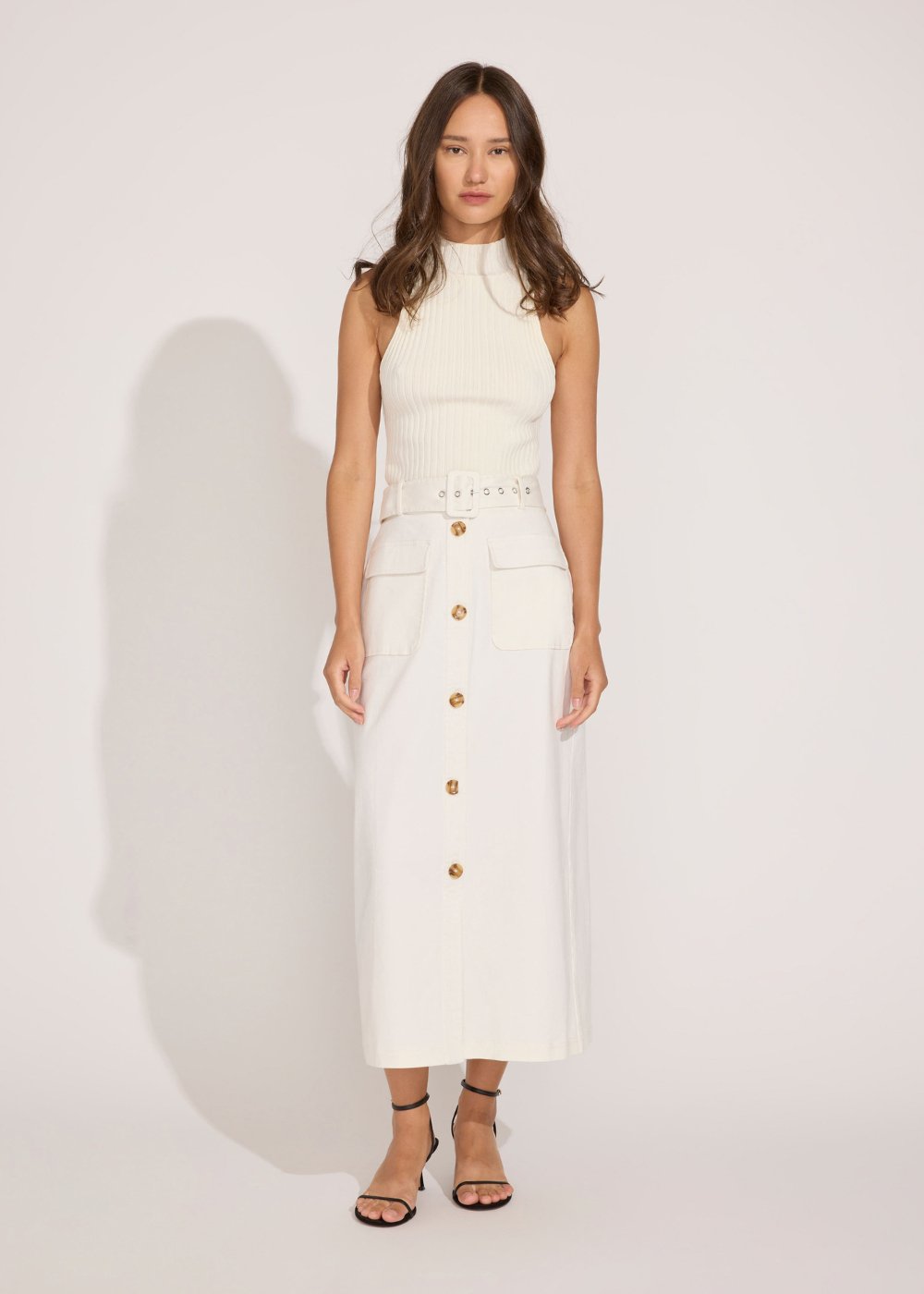 The Harper Cargo Skirt - Solid & Striped