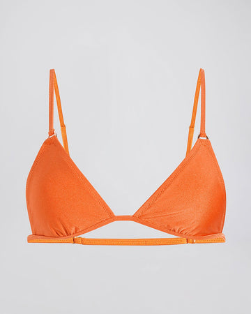 Ilona Bikini Top Tangerine