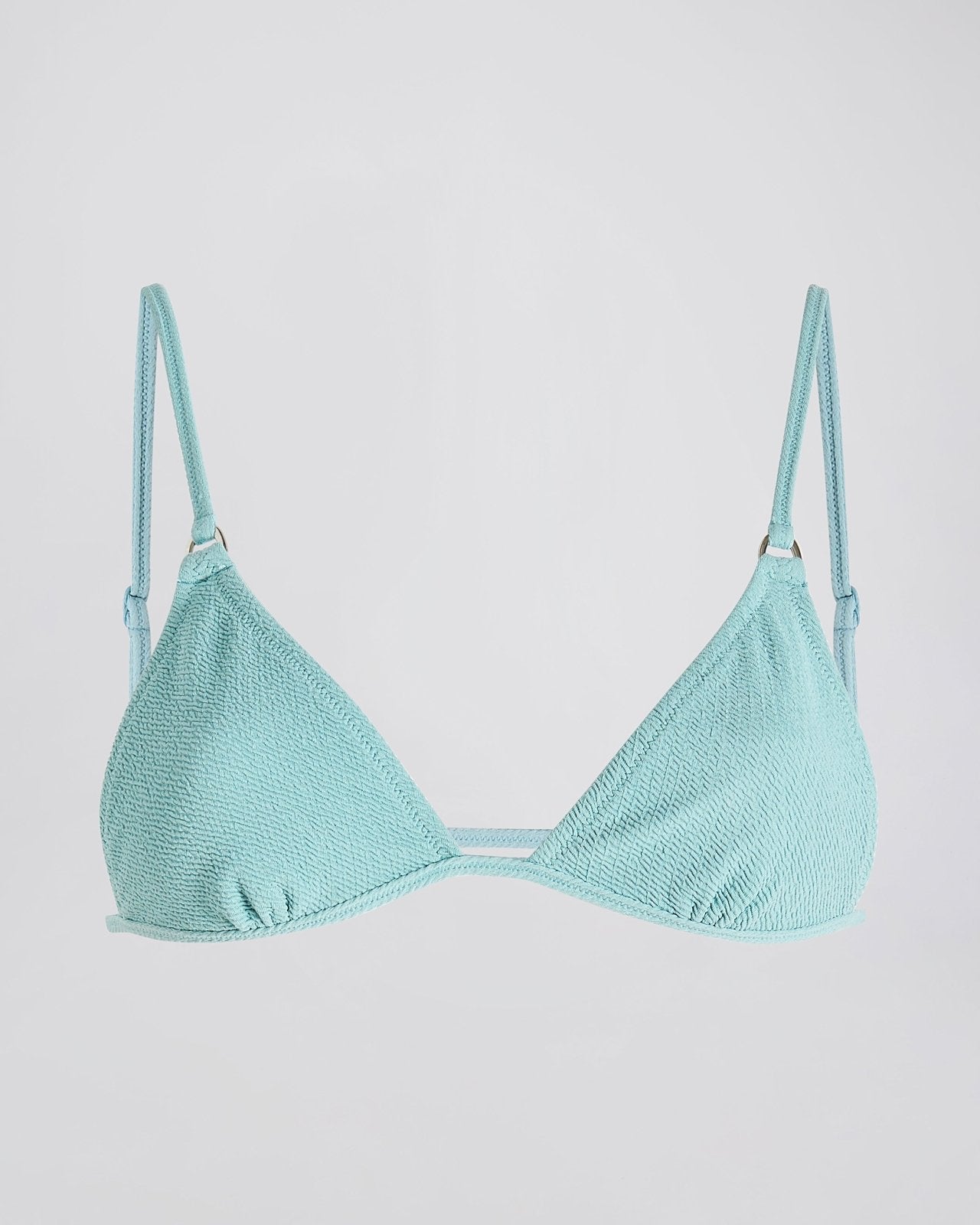 【SOLID & STRIPED】 The Lulu Bikini Top In Ice Blue | Solid & Striped
