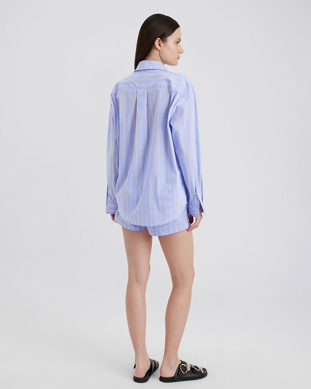 The Jancy Button Down Shirt - Solid & Striped