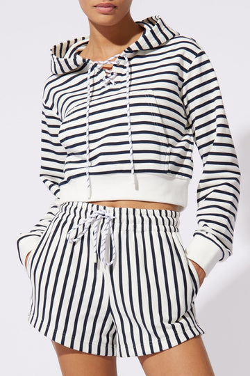 The Jolie Hoodie - Solid & Striped
