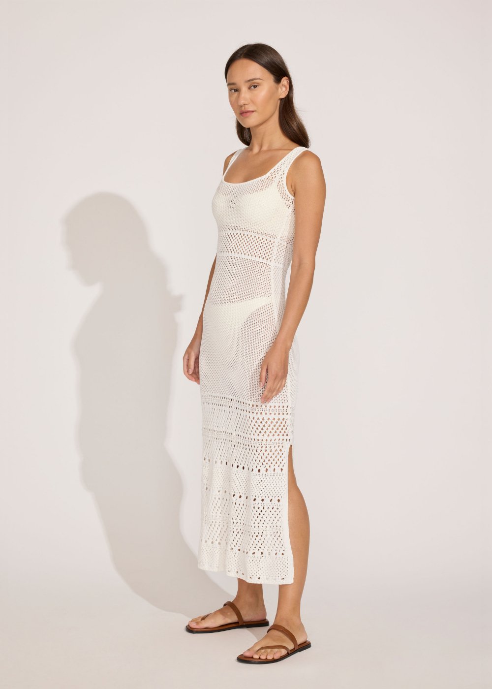 The Kimberly Crochet Dress - Solid & Striped