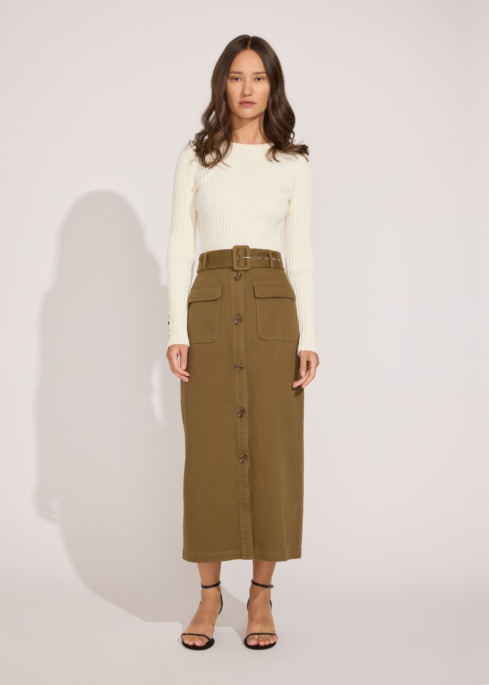 The Landman Sweater - Solid & Striped