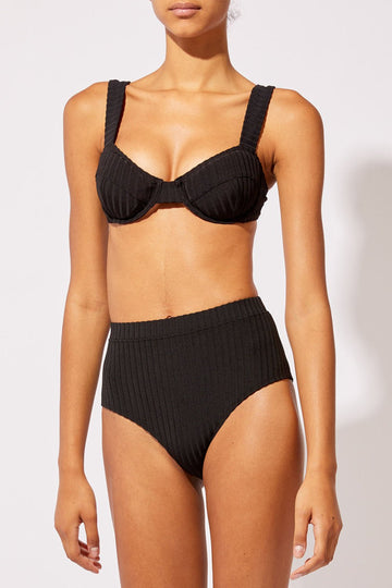THE LILO (TOP)-BLACK-BLACKOUT - Solid & Striped
