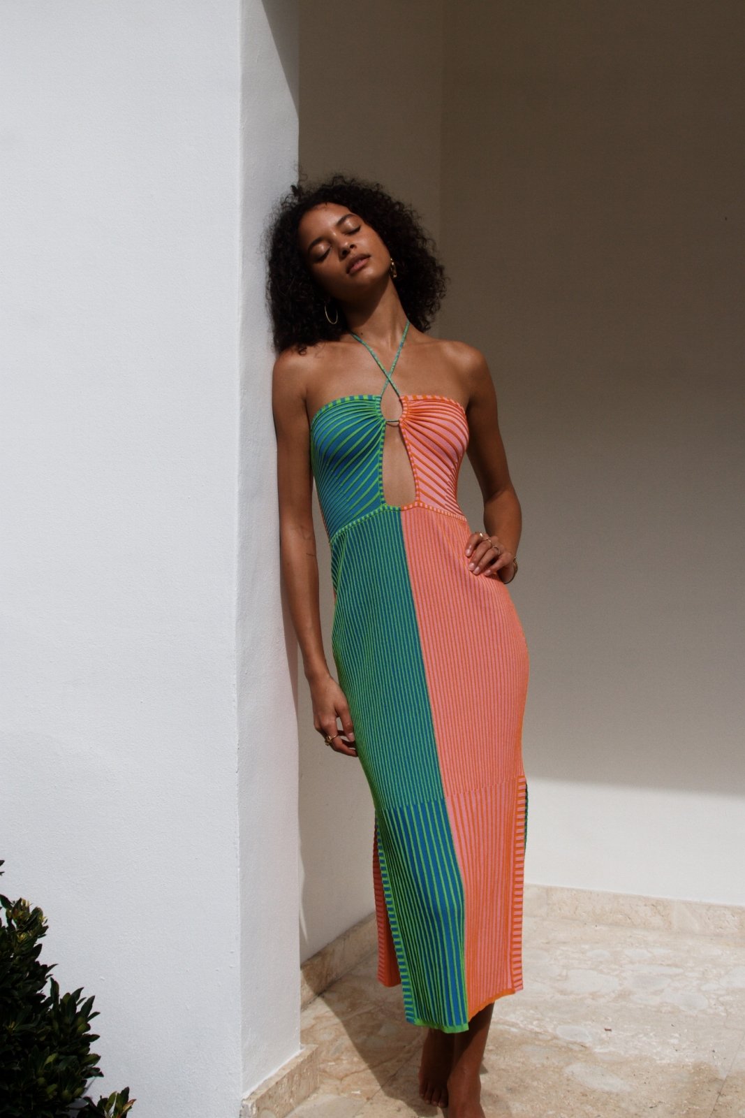The Lisa Dress - Solid & Striped
